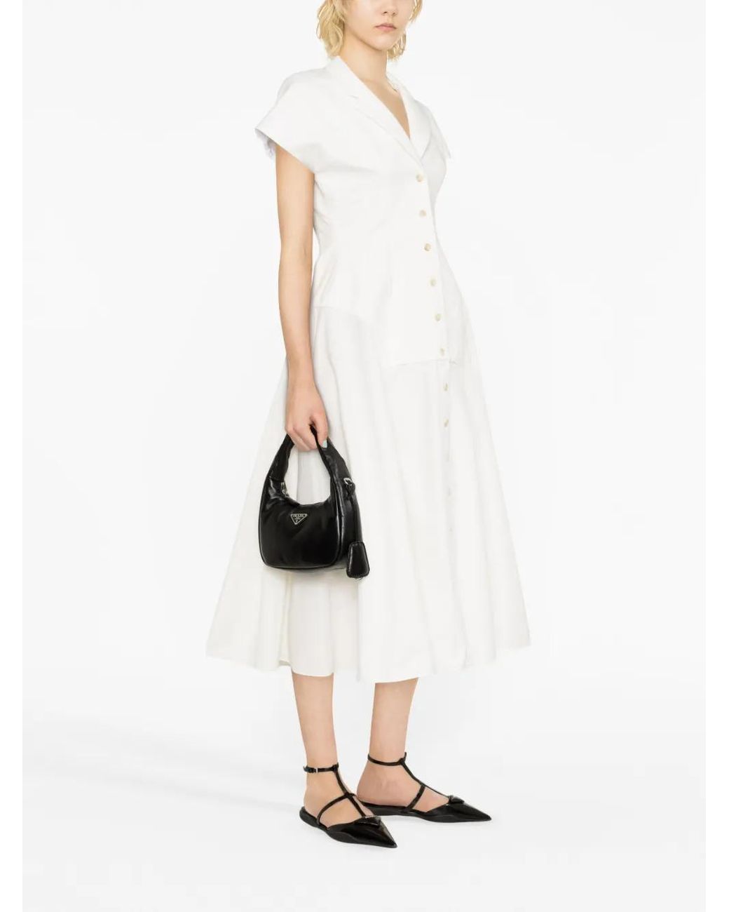 Prada Black Mini Soft Shoulder Bag