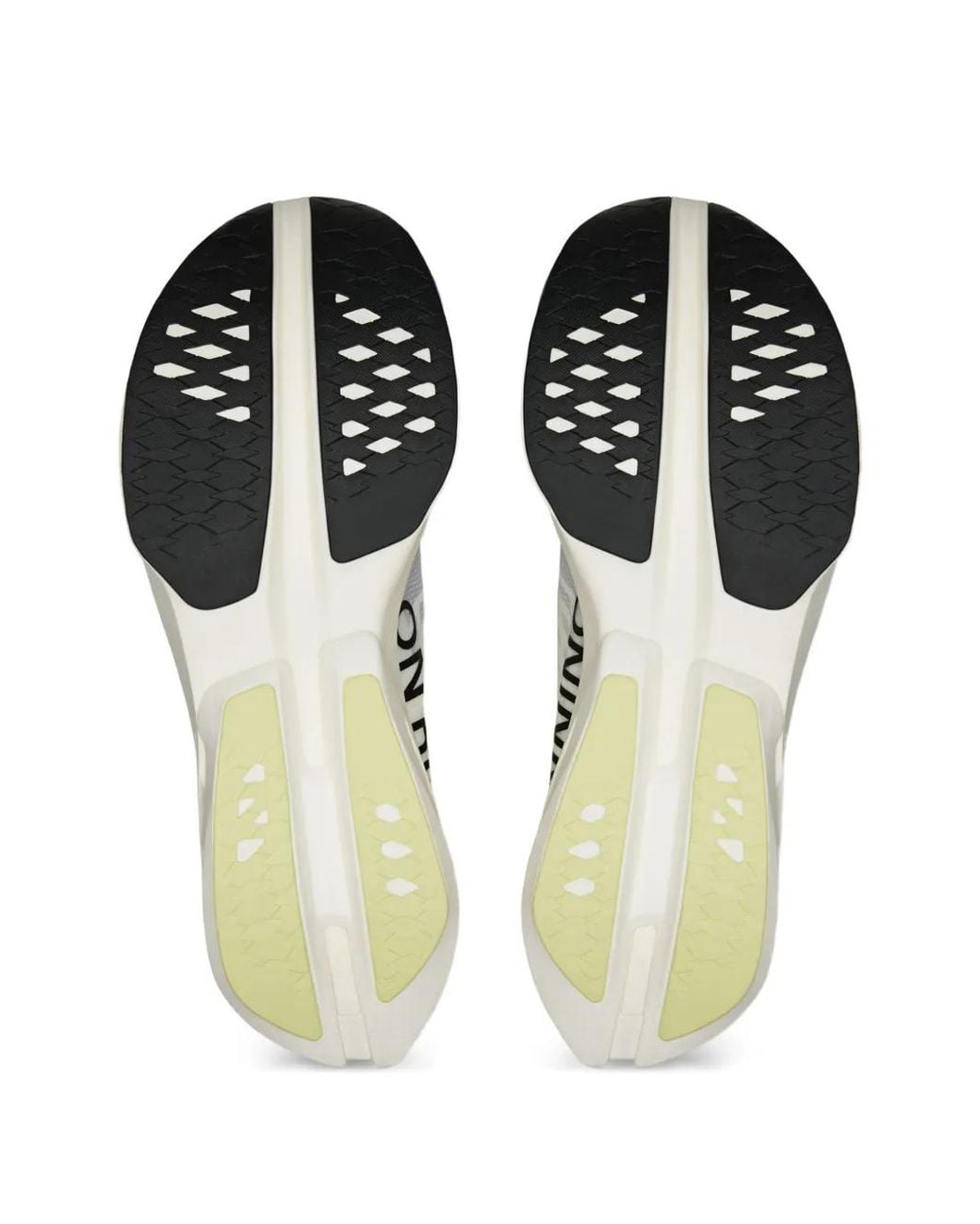 On Shoes White Cloudboom Strike Sneakers for men