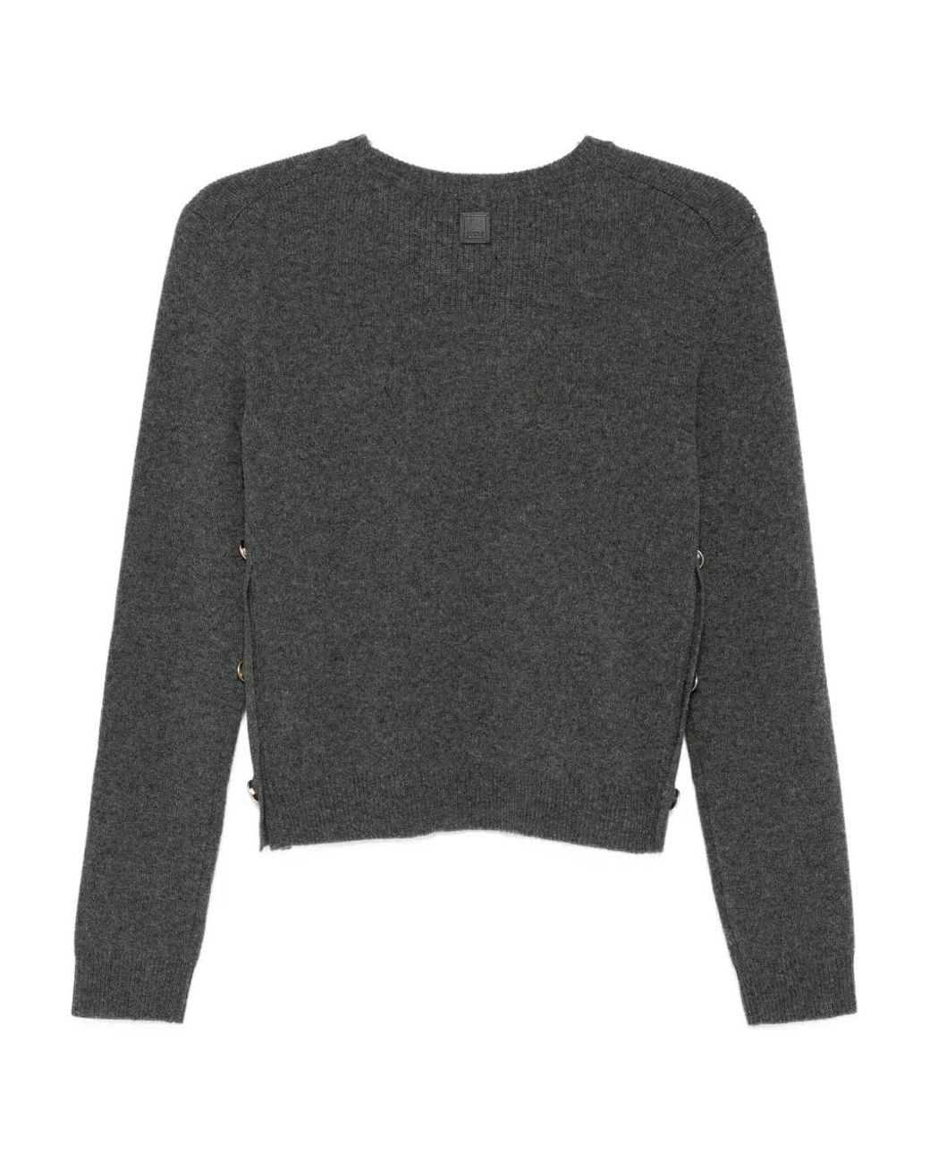 Juun.J Gray Knitted Jumper