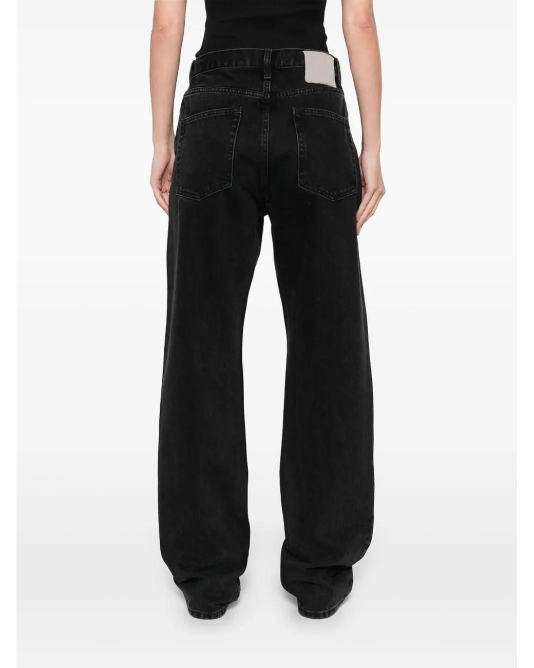 AYA MUSE Black Tapered Jeans