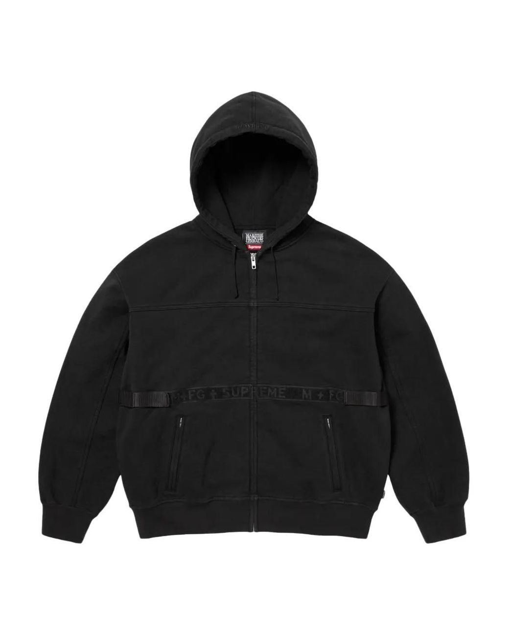 suprem Marithé + François Girbaud パーカー Supreme X Marithé+François Girbaud Zip-Up Hoodie in Black for Men
