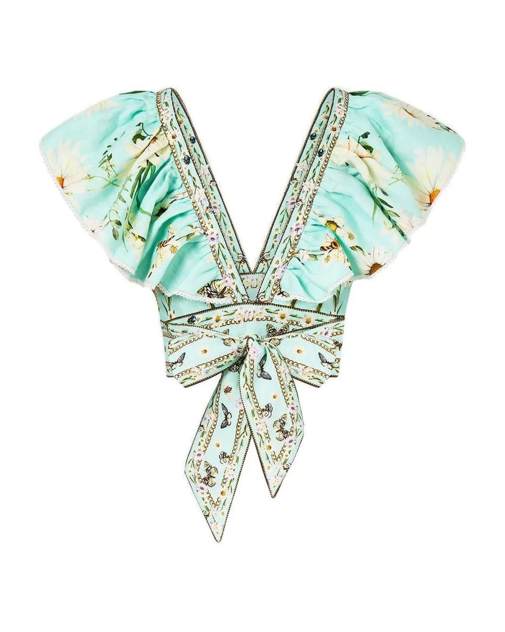 Camilla Green Freefall Top