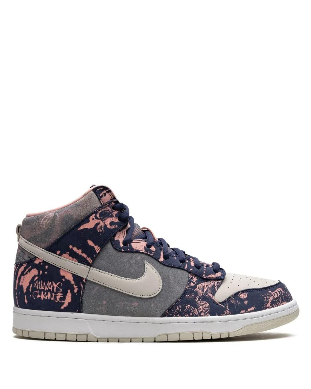 Nike Blue X Soulgoods Dunk High "2000S"Sneakers for men