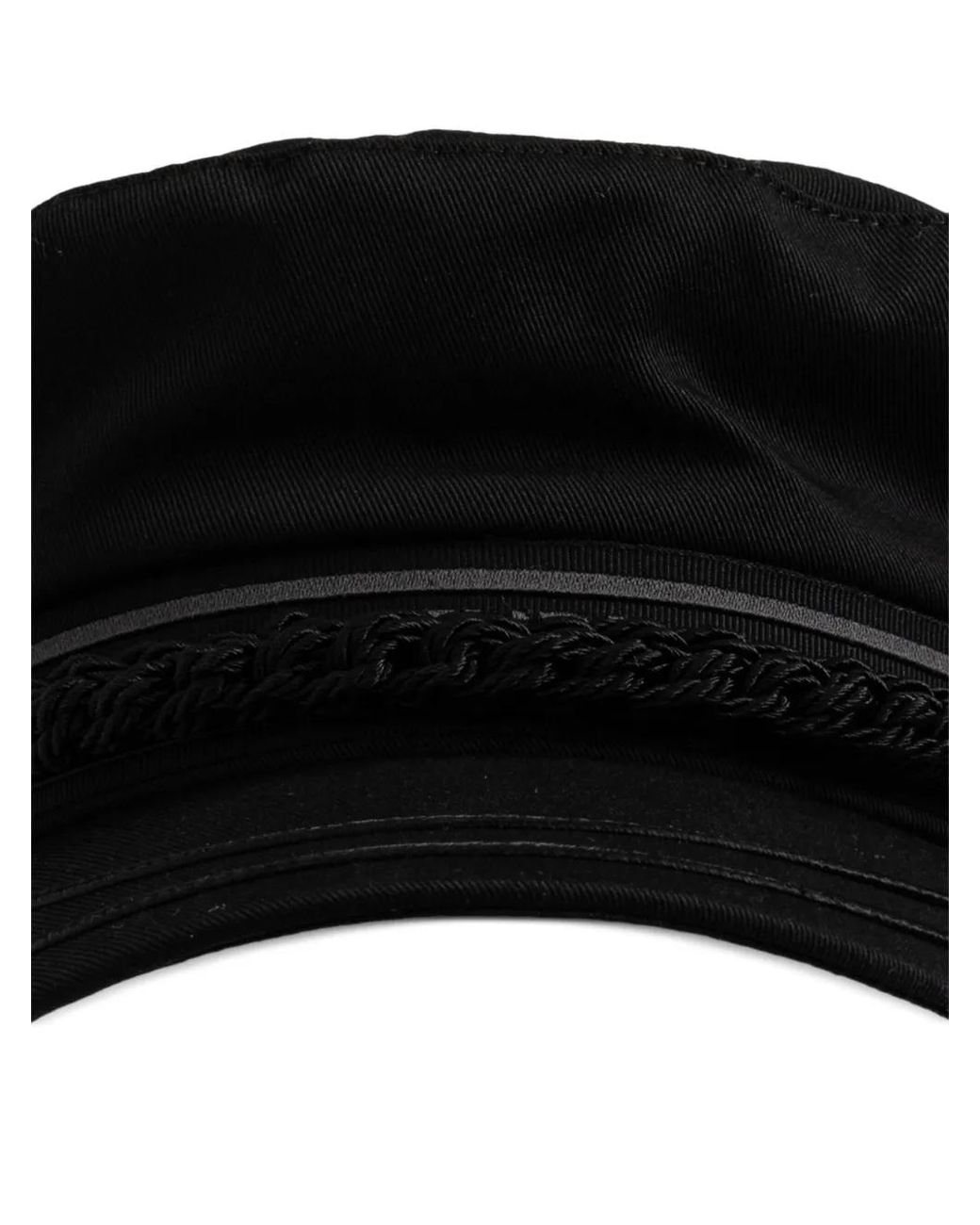 Fendi Black Cotton Hat