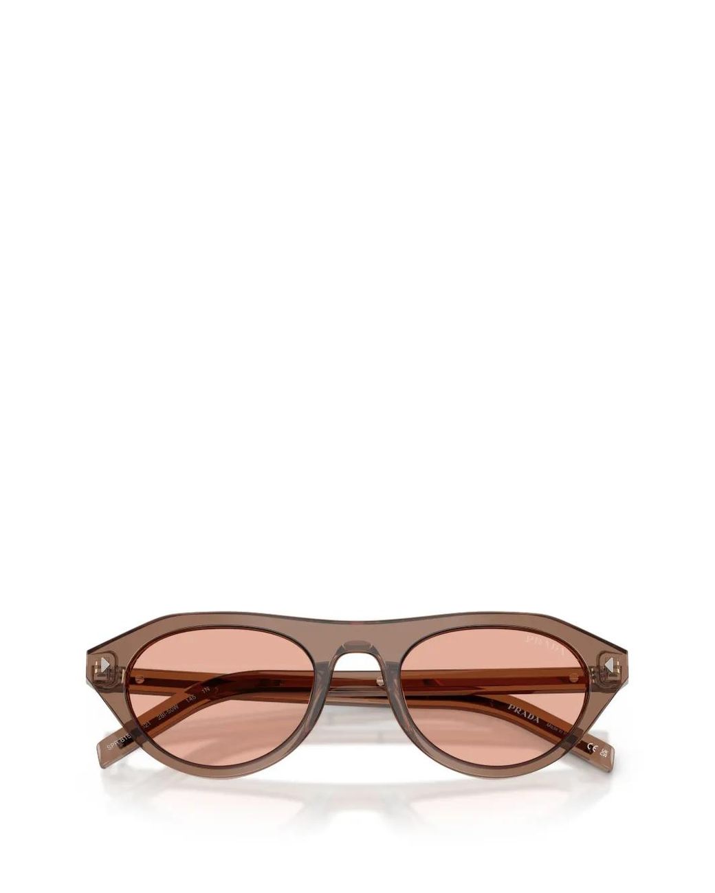 Prada Pink Geometric Sunglasses