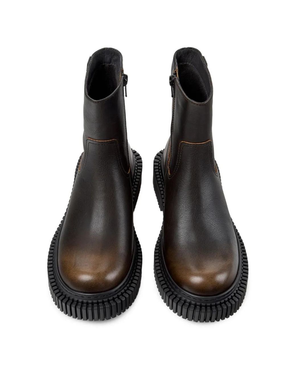 Camper Black Pix Berlin Ankle Boots
