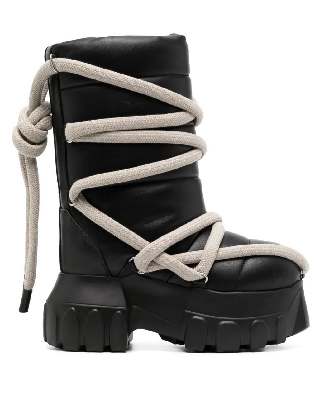 【正規品】Rick Owens ブラック Porterville Banana ブーツ RICK OWENS | BEATLE BANANA BOOTS