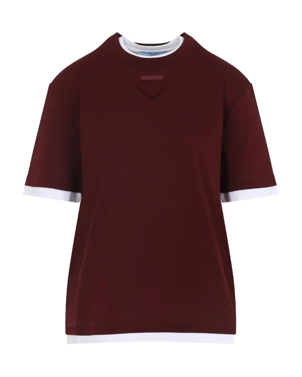 Prada Red Tshirt