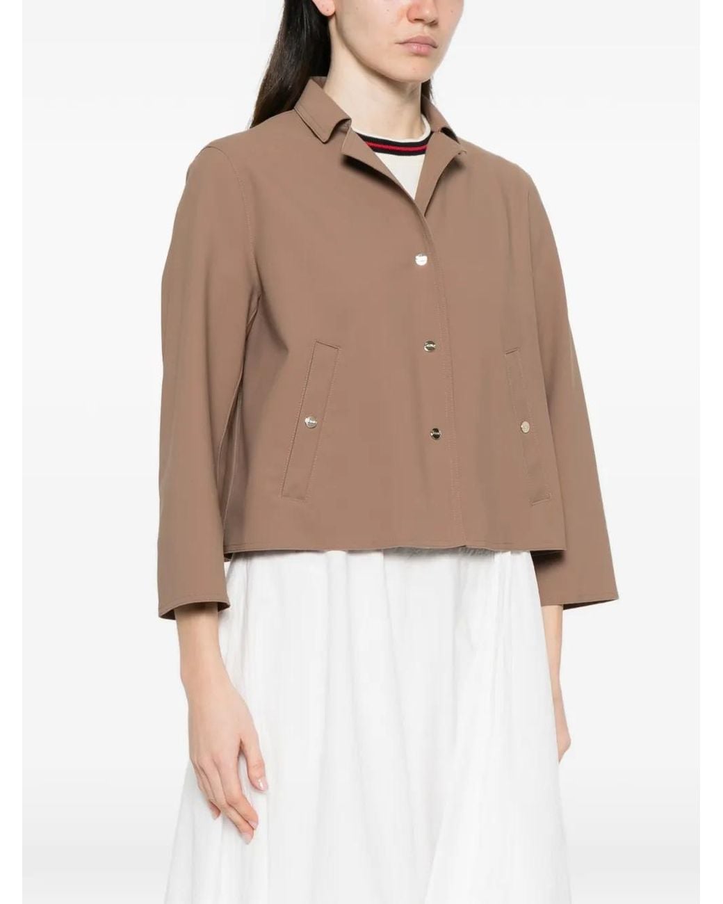 Herno Natural Buttonned Jacket