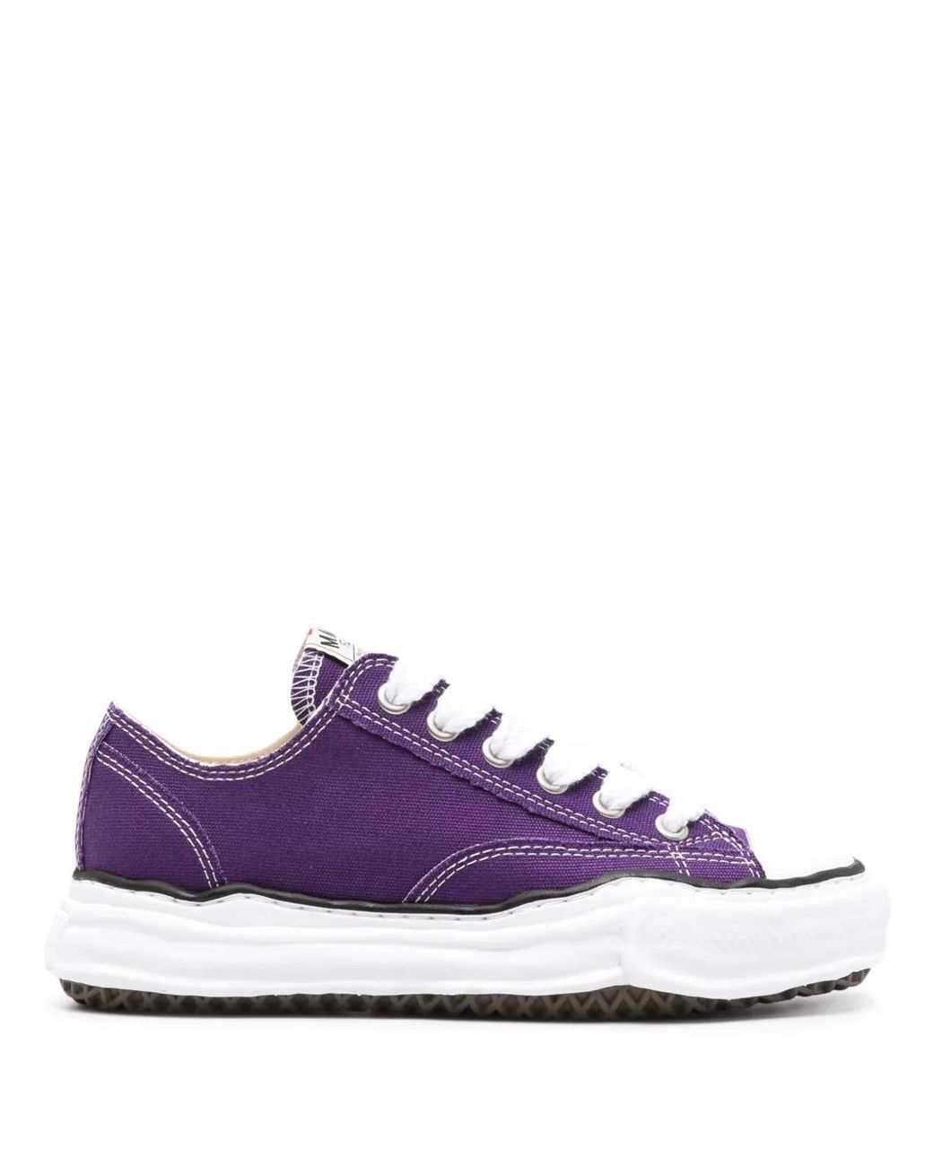 Maison Mihara Yasuhiro Purple Peterson Canvas Sneakers for men
