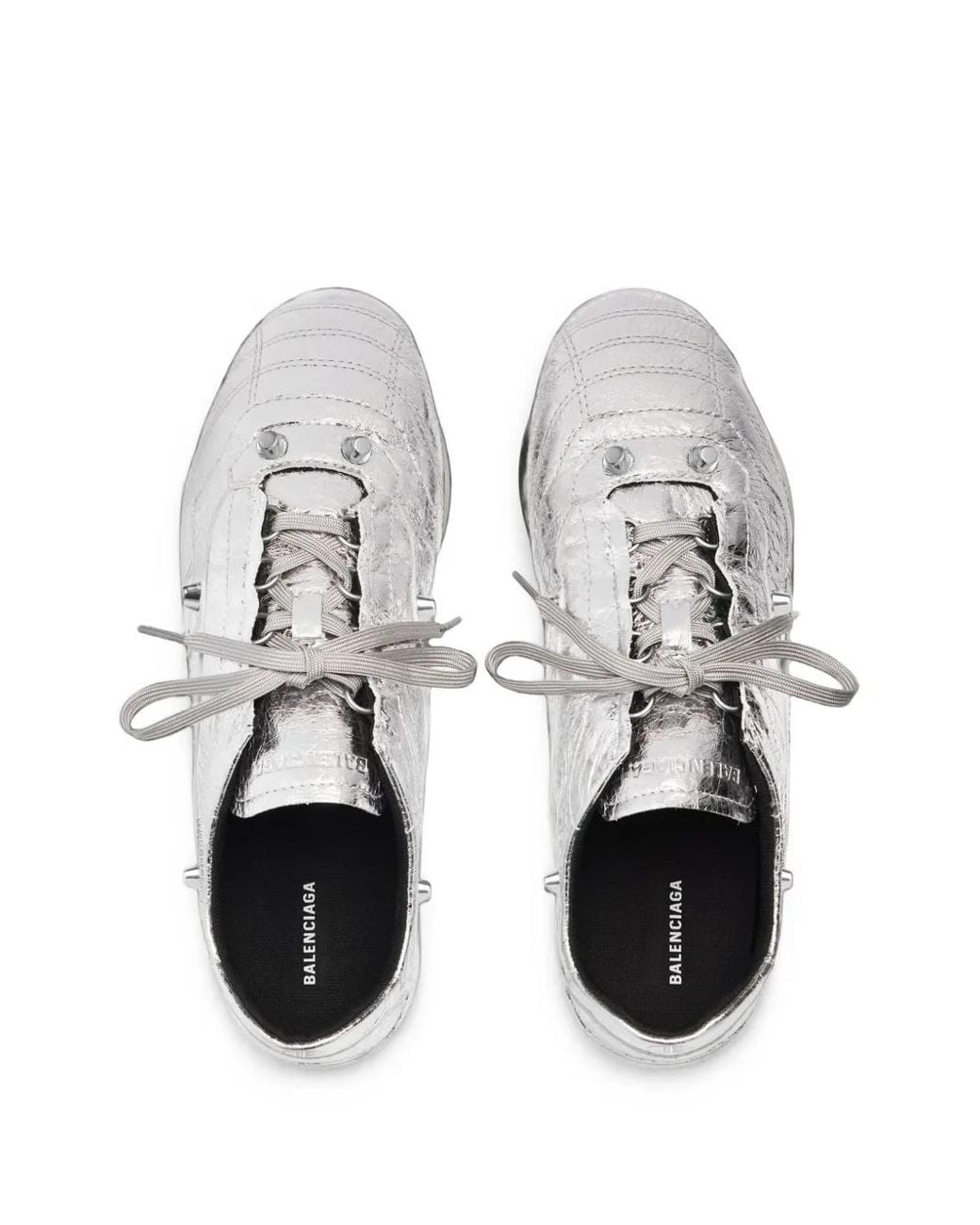 Balenciaga White City Arena Leather Sneakers