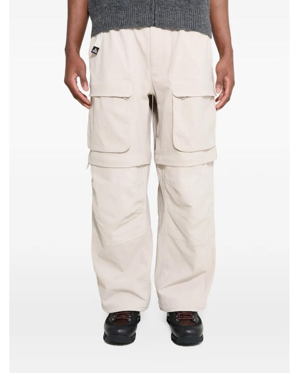 Nike White Acg Smith Summit Cargo Pants for men
