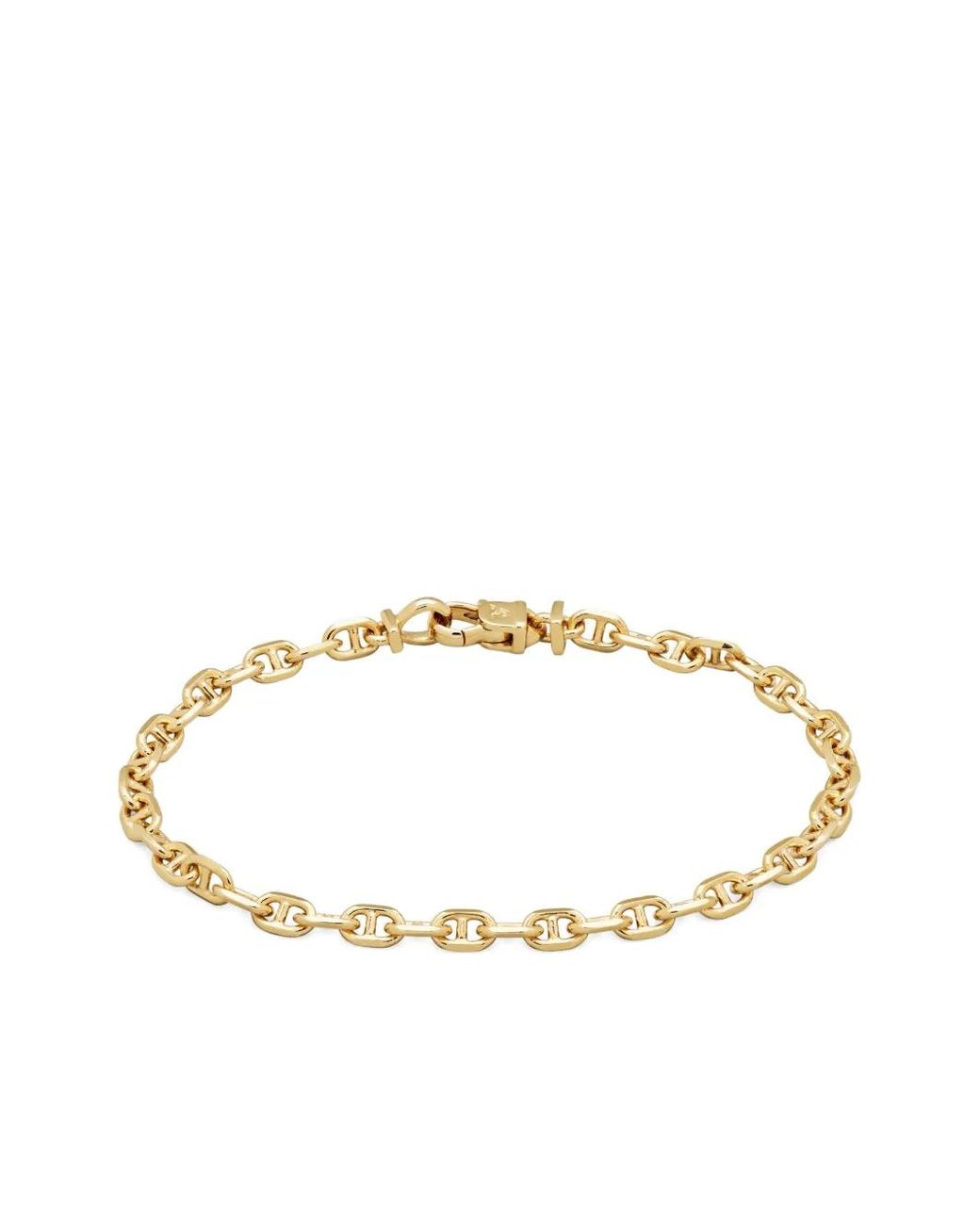 Tom Wood Metallic Bracelet À Design De Mousqueton