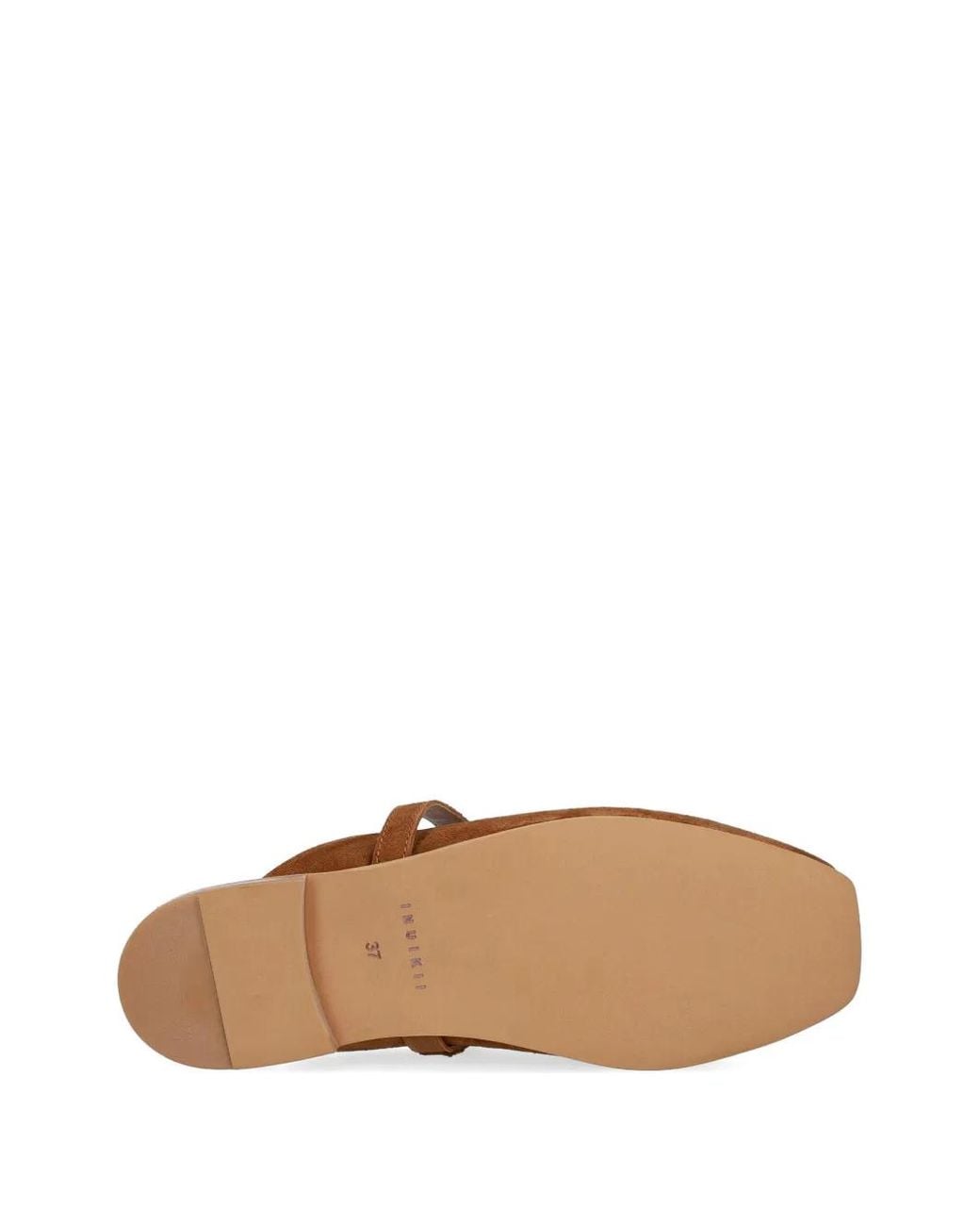 Inuikii Brown Ballerines Lazy Ny En Daim