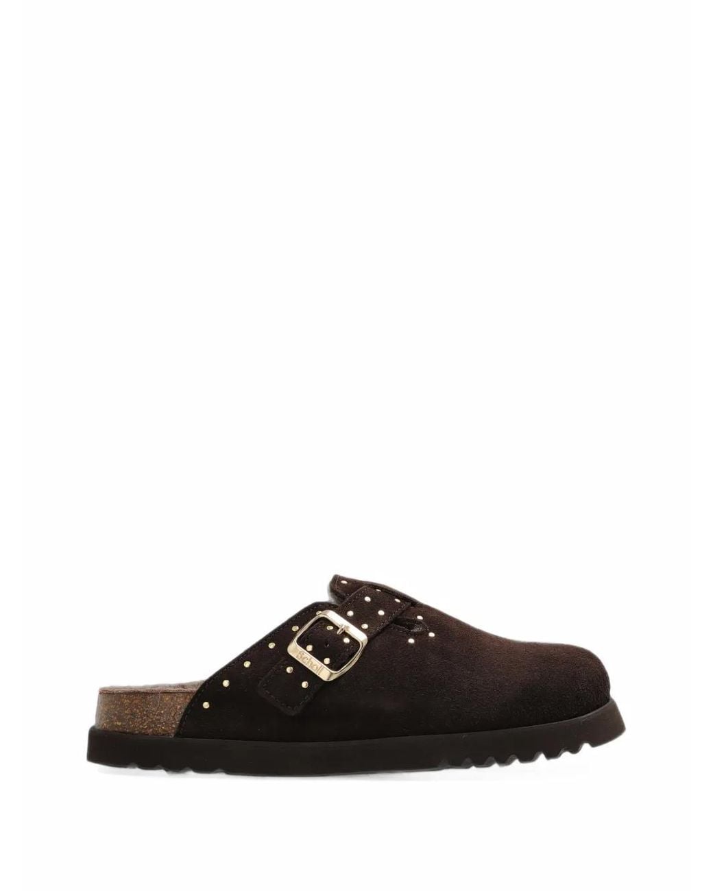 Scholl Black Mules Beatriz Cloutées
