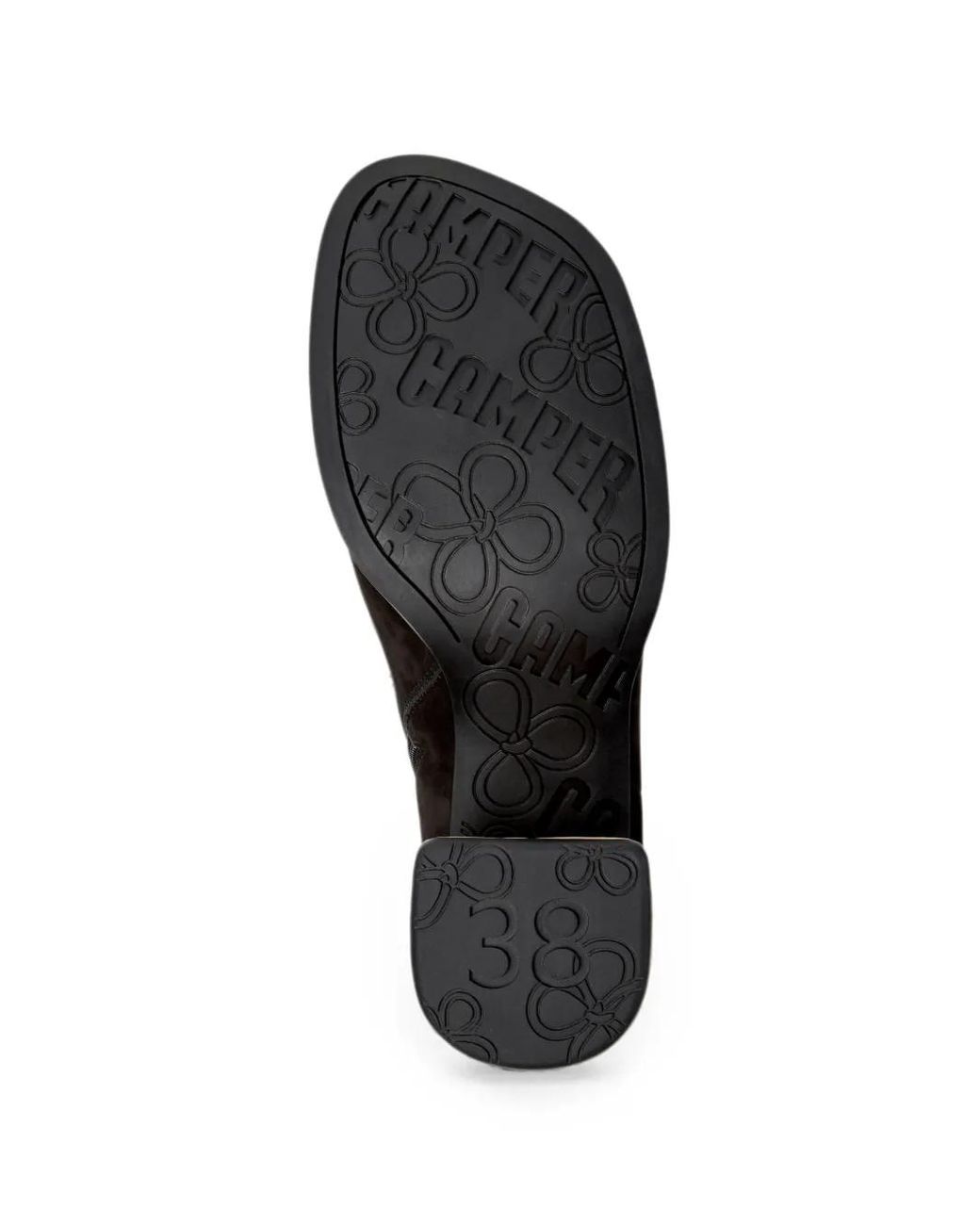 Camper Black Kora Suede Ankle Boots