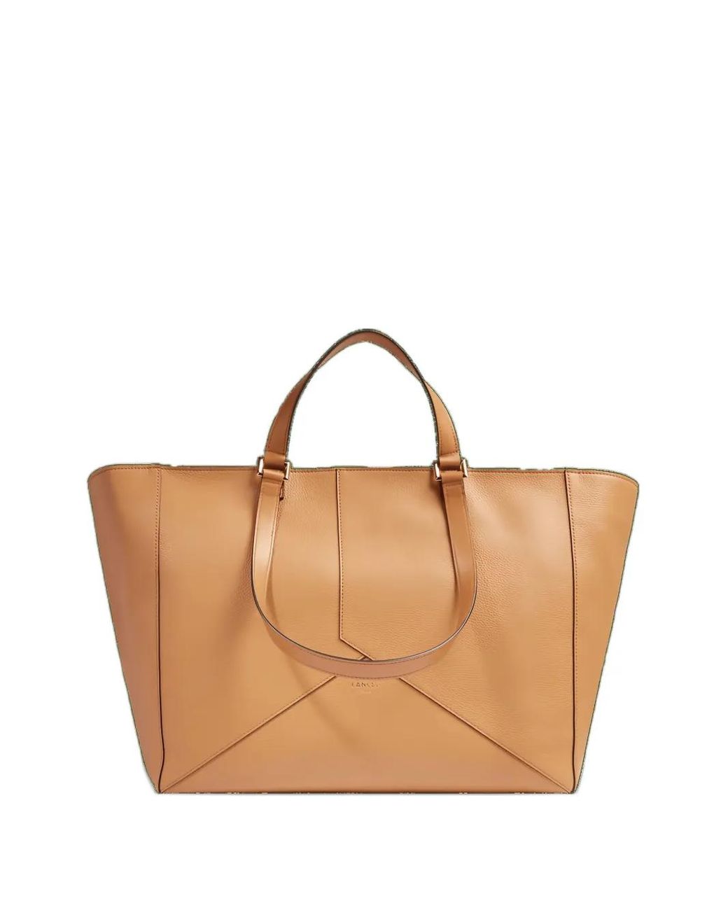 Lancel Brown Enveloppe Tote Bag