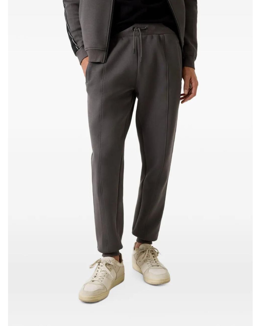Guess Black Side-Logo Jogger Pants for men