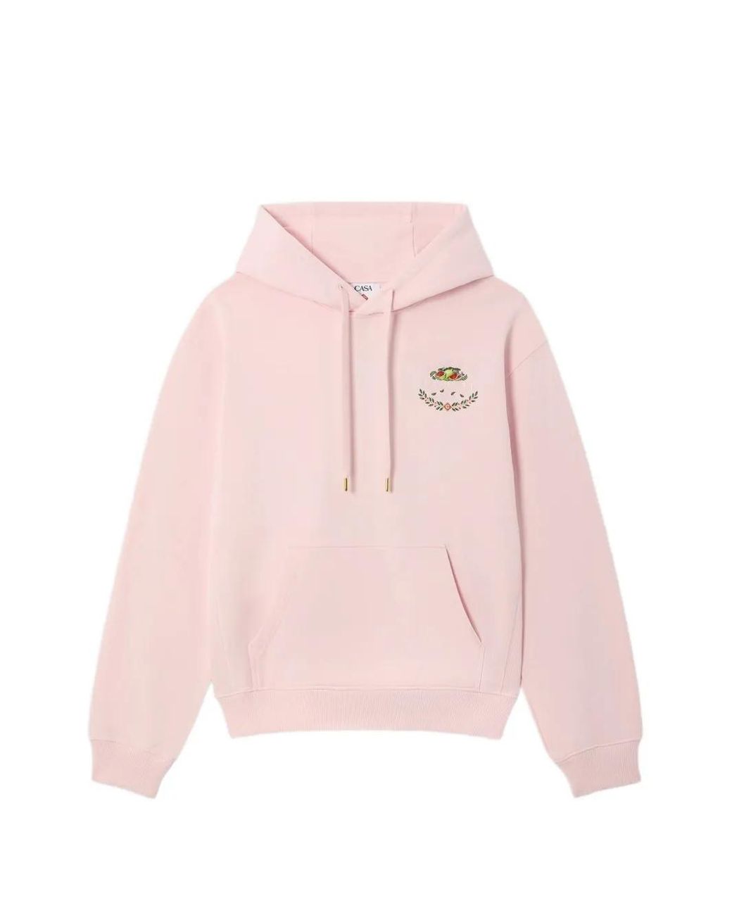 Casablanca Pink Hooded Sweatshirt for men