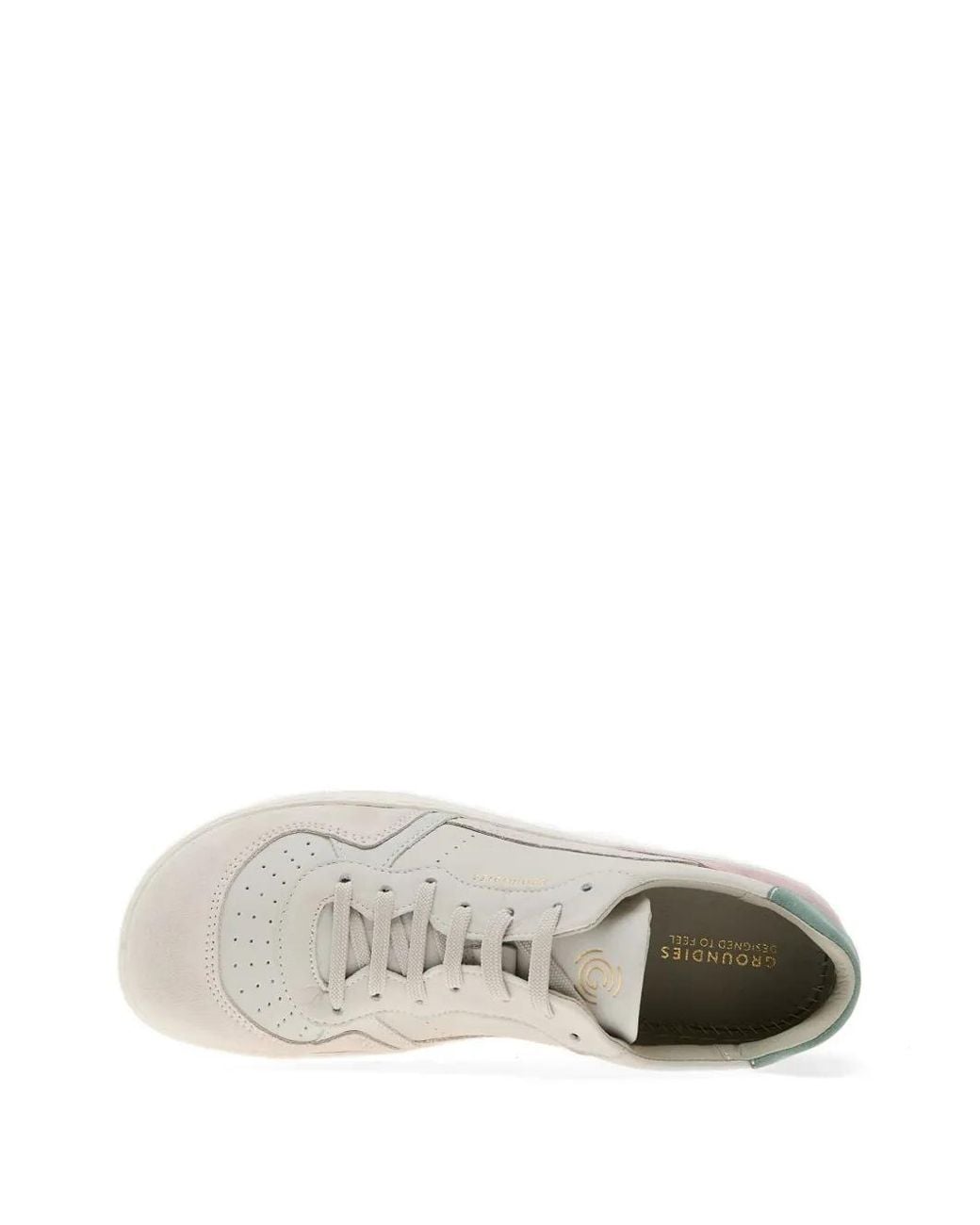 Groundies White Nova Sneakers