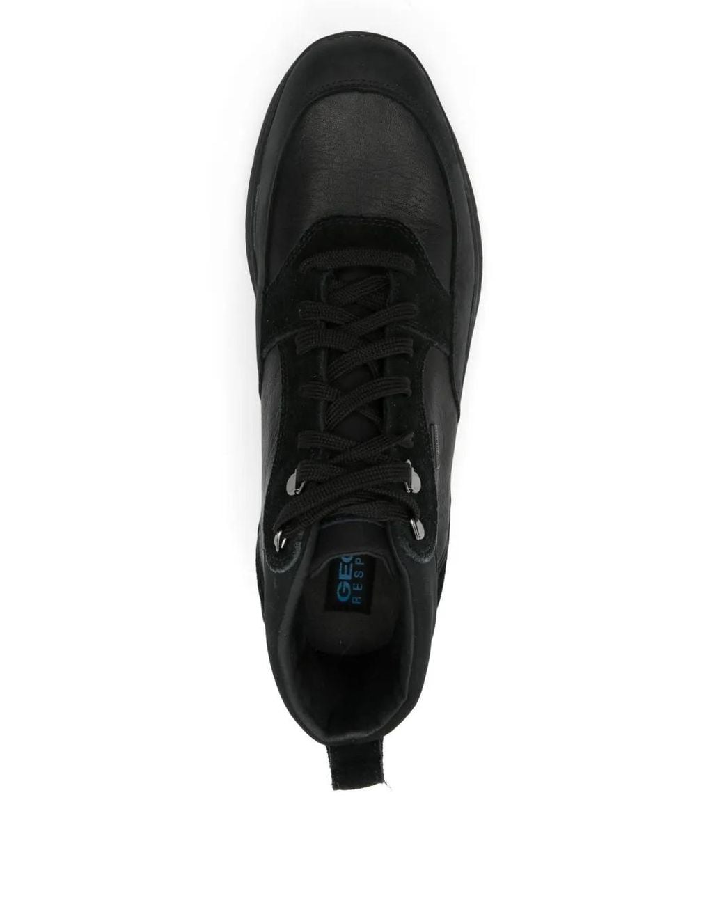 Geox Black 30Mm Spherica Biker Boots for men