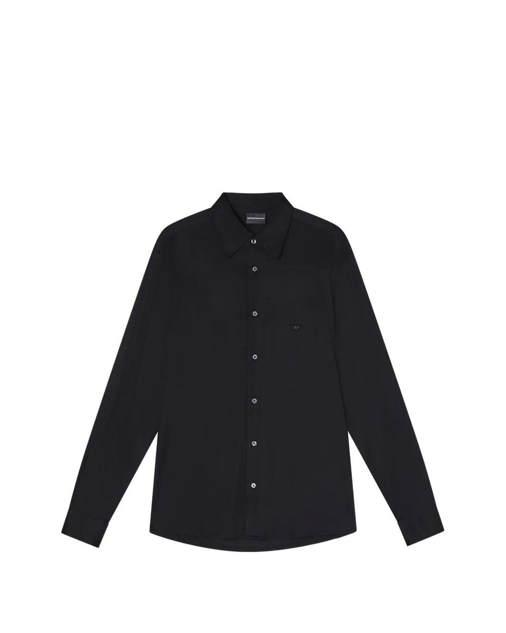 Emporio Armani Blue Cotton Shirt for men