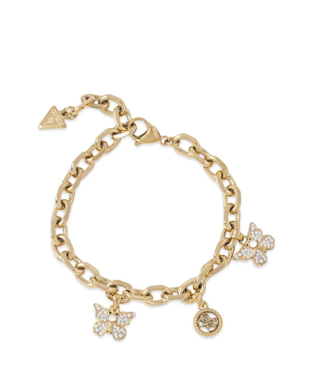 Pulsera Borboleta Guess de color Metallic