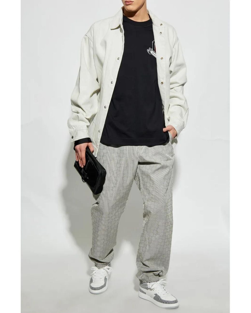 Givenchy Gray Trousers for men