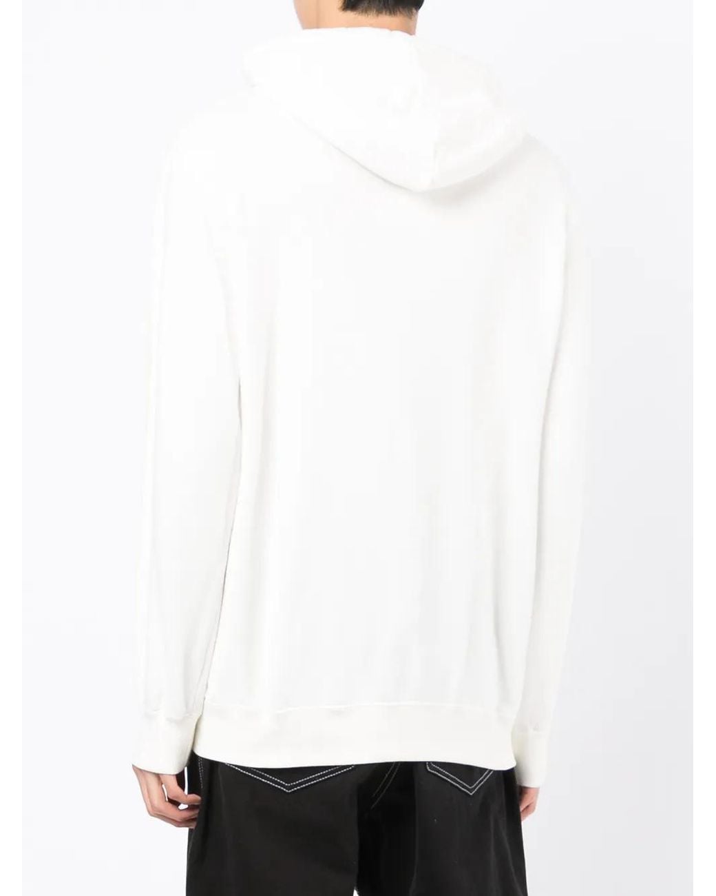 Undercoverism White Logo-Print Pullover Hoodie for men