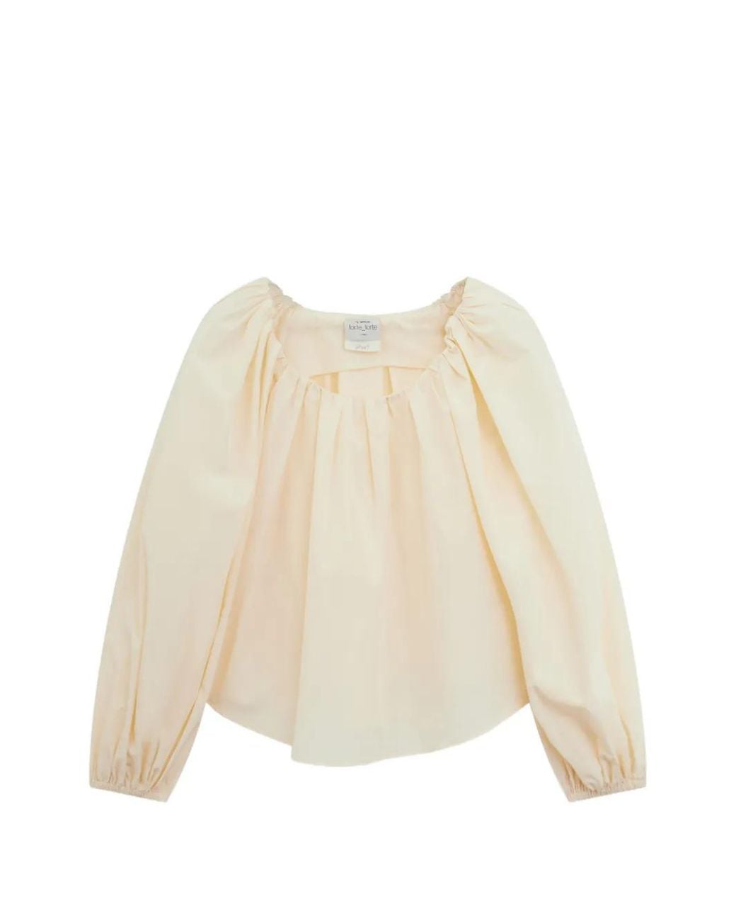 Forte_forte Natural Gathered Blouse