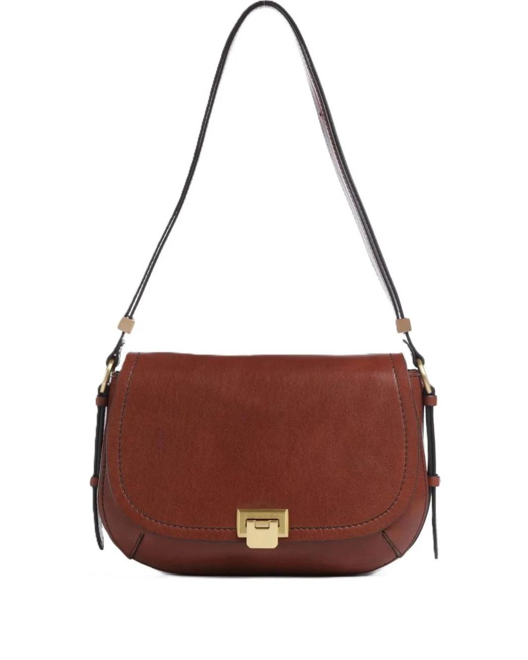 The Bridge Brown Leather Shoulder Bag