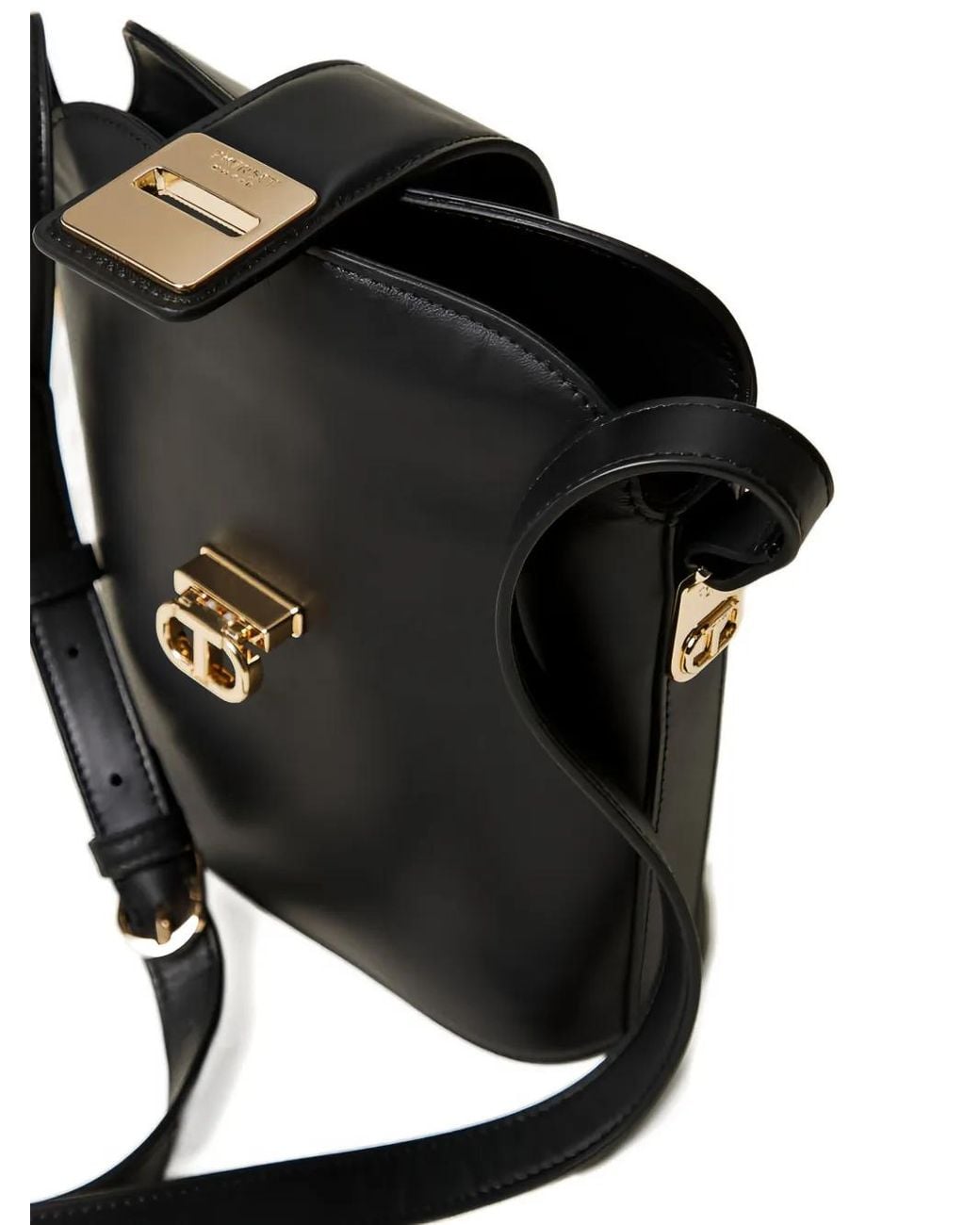 Twinset Bucket-Tas Met Omslag in het Black