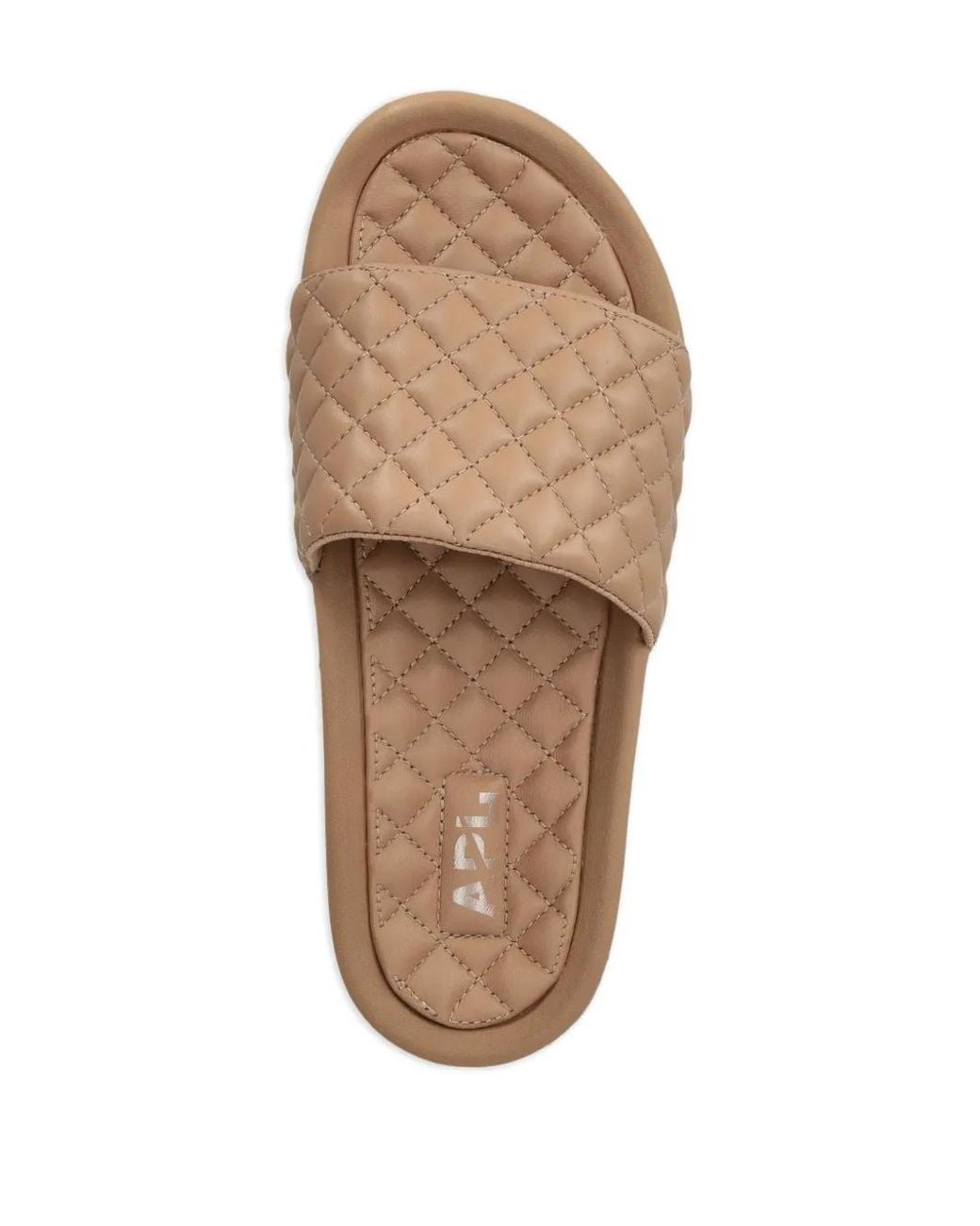 Athletic Propulsion Labs Brown Lusso Slides