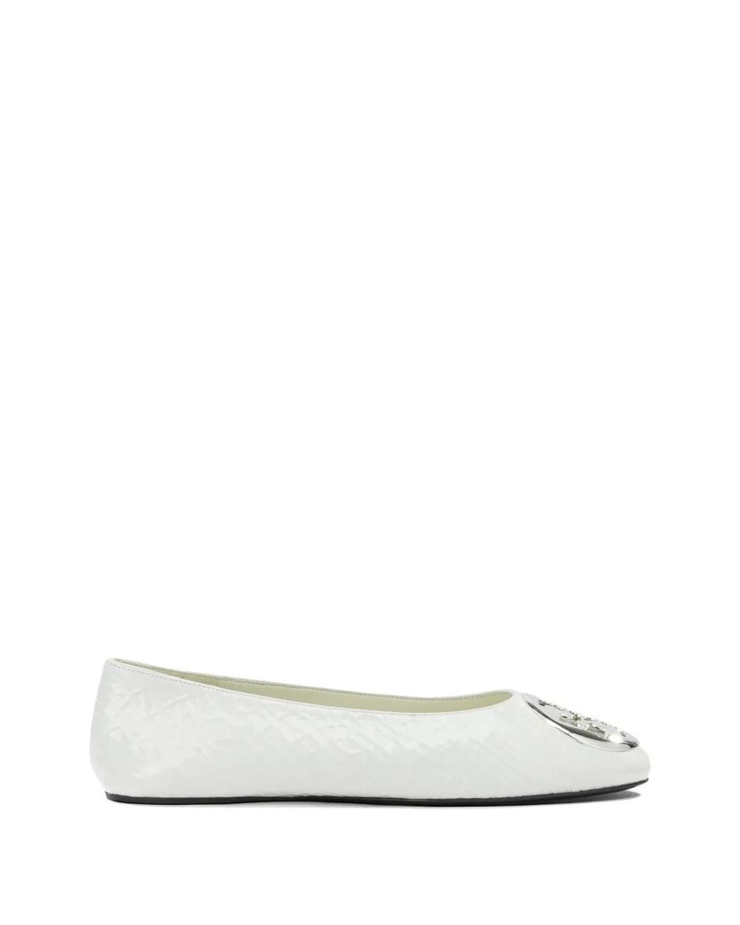 Tory Burch White Ballerines Plates Reva