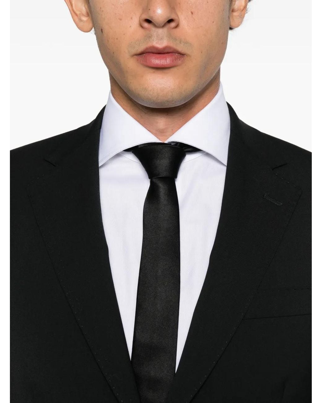 época Black Costume En Laine for men
