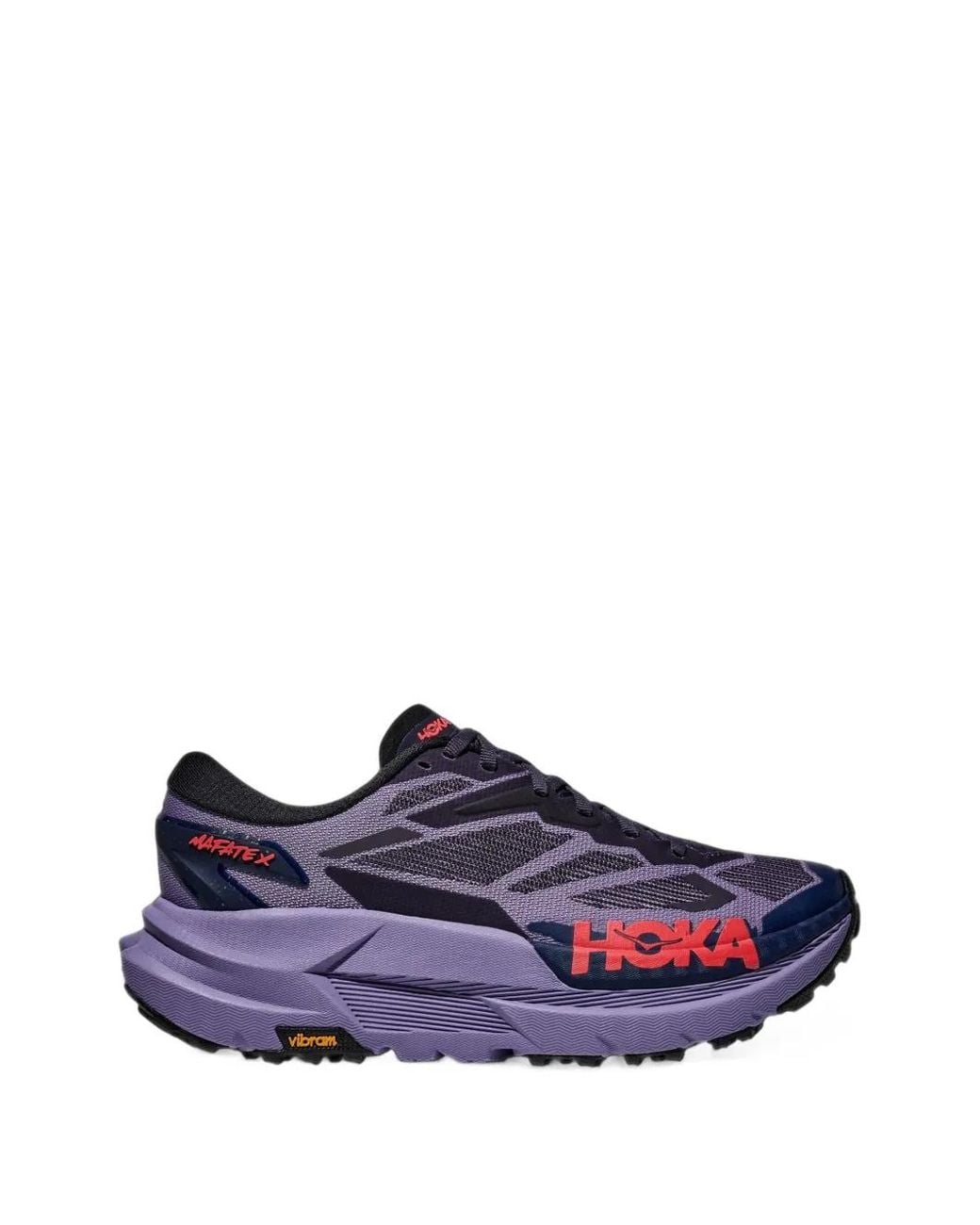 Hoka One One Purple Mafate X Sneakers