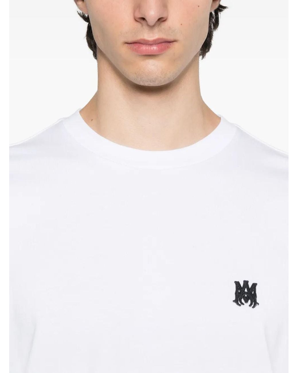 Amiri White Logo T-Shirt for men