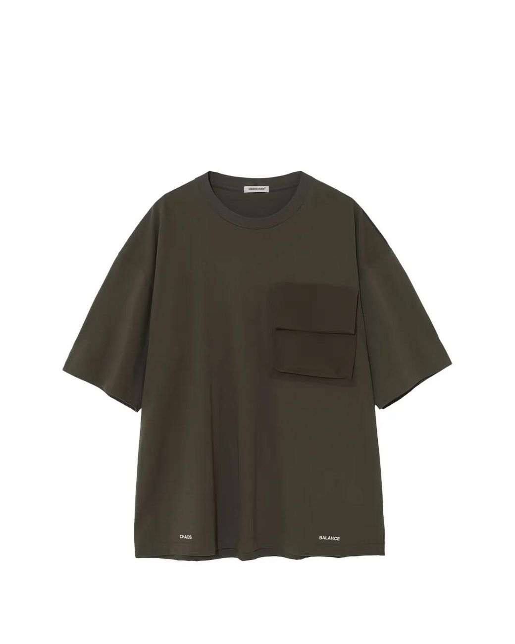 Undercover Green Pocket T-Shirt for men