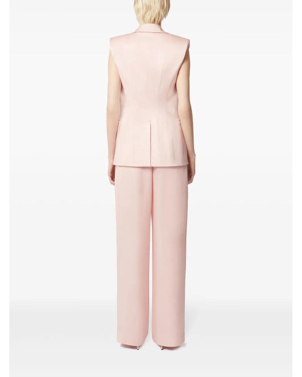 Nina Ricci Pink Double-Breasted Vest