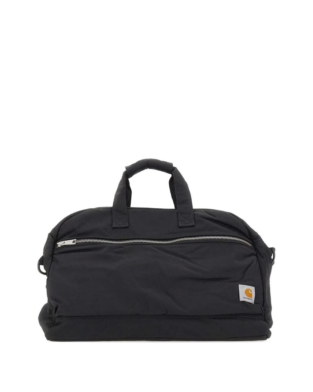 Carhartt Black Leroy Zip-Top Padded Tote Bag for men