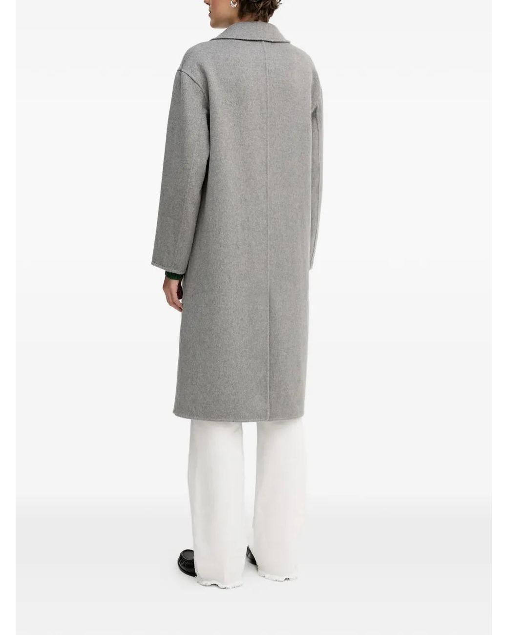 GAUDI Gray Double-Breasted Coat