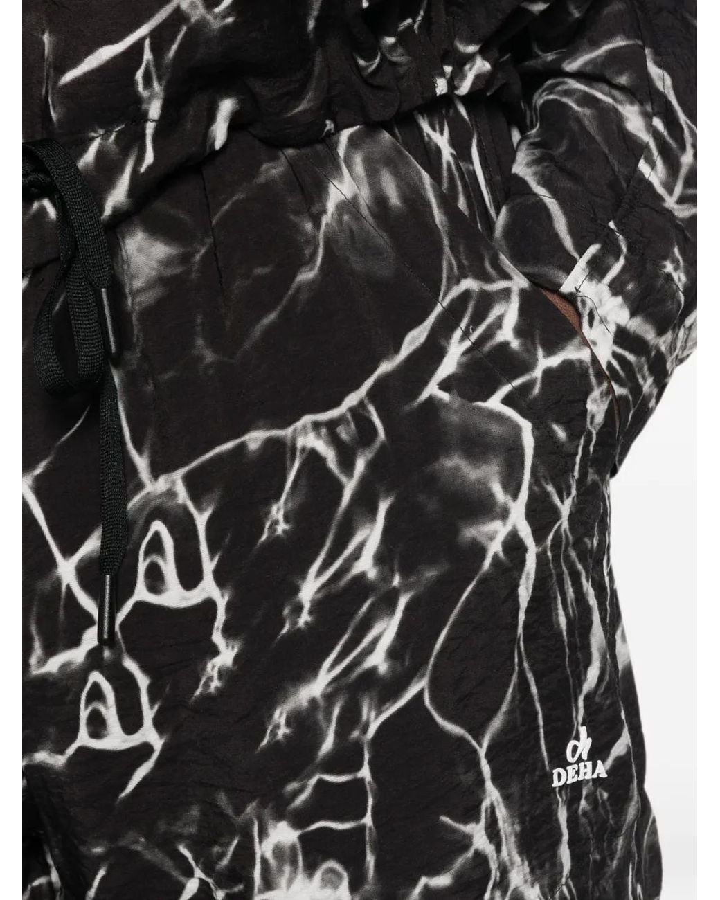 Deha Shorts Met Print in het Black