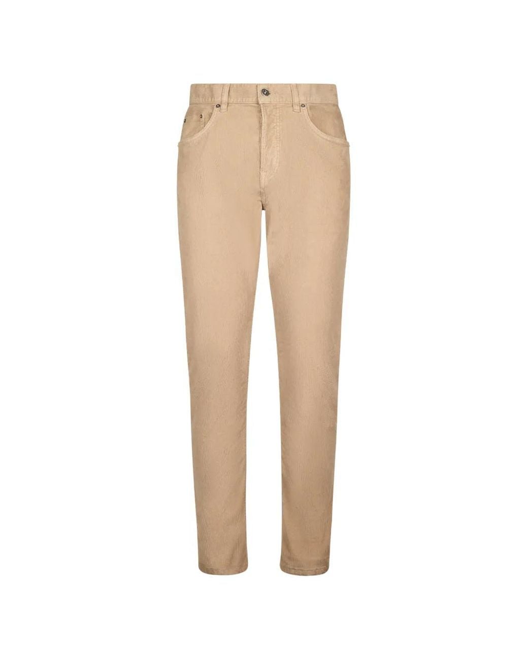 Dondup Natural Pantalon En Velours Côtelé for men