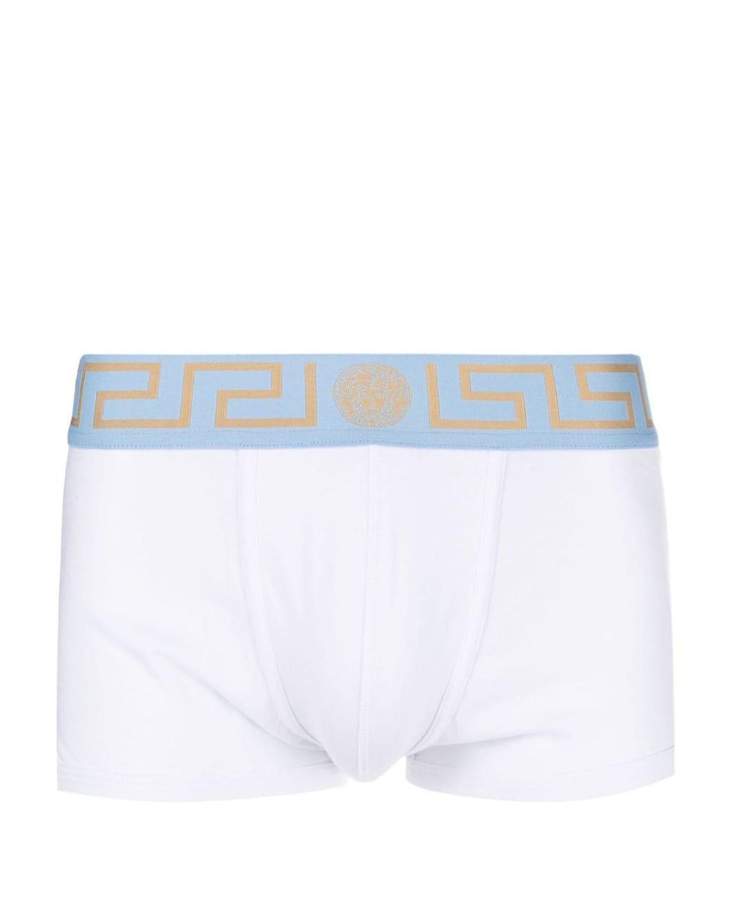 Versace Boxershorts Met Logoband in het Wit voor heren | Lyst NL