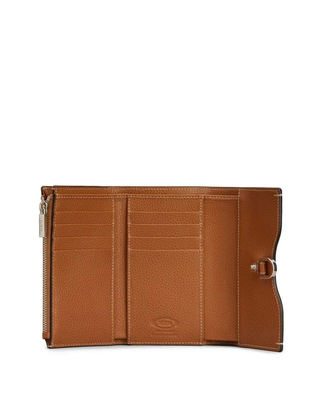 Tod's Brown Leather Wallet