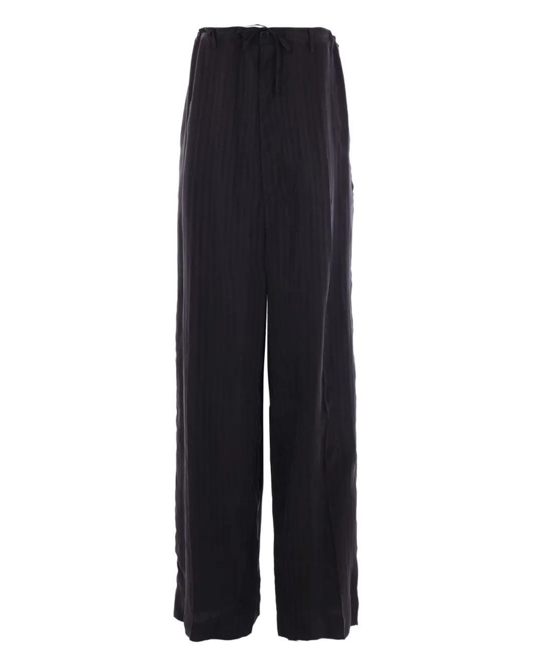 Balenciaga Blue Striped Trousers
