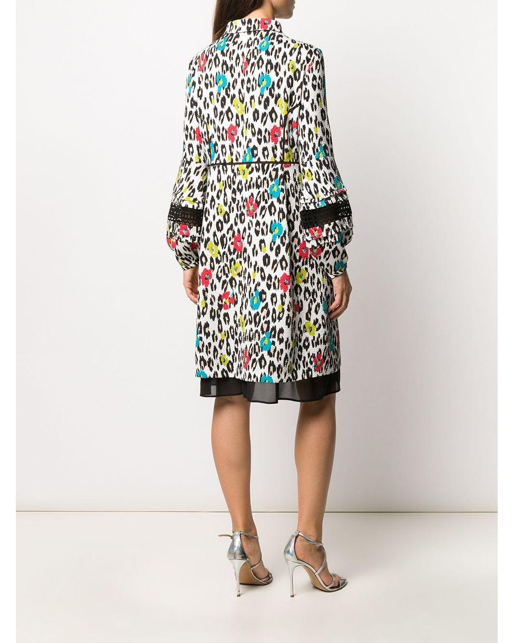 talbots animal print dress