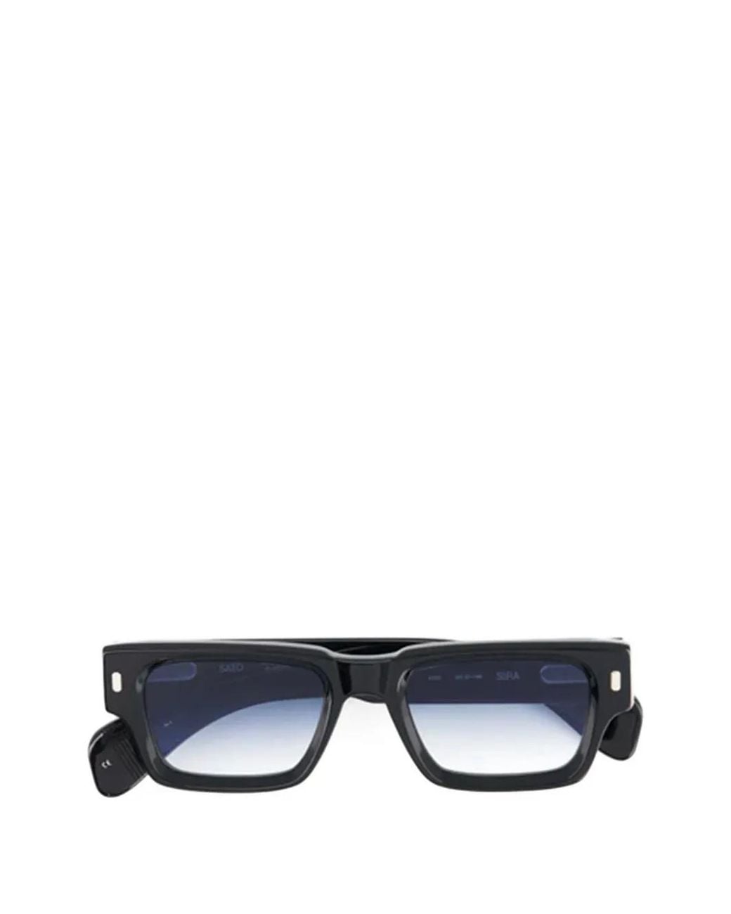 Sato Eyewear Blue Sira Rectangle-Frame Sunglasses