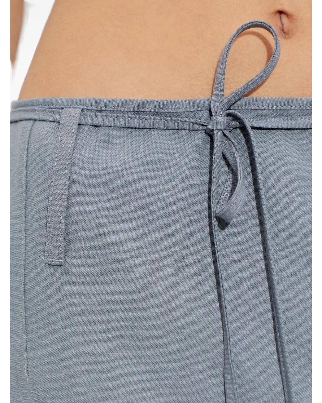 Falda Con Cordones IRO de color Gray