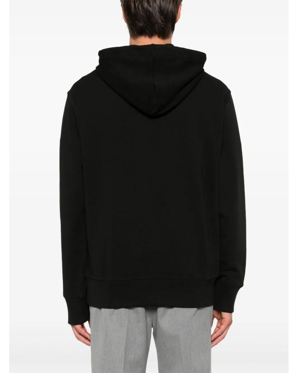 Boss Black Logo-Print Hoodie for men